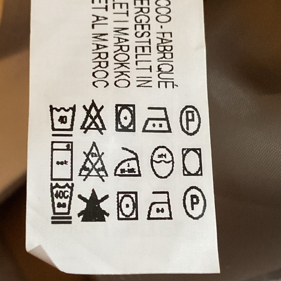 NWT. Zara Gray Viscose Blend Double Mid Rise Midi Skirt. Size S. - Picture 11 of 11